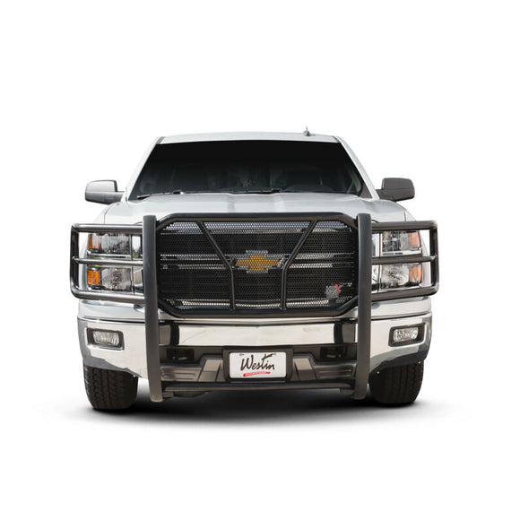 Westin 2014-2015 Chevrolet Silverado 1500 HDX Grille Guard - Black