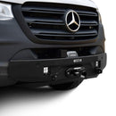 Westin 19-23 Mercedes-Benz Sprinter Pro-Series Mid Width Front Bumper - Textured Black-2