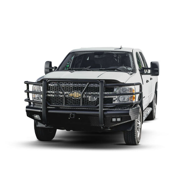 Westin 11-14 Chevrolet Silverado 2500/3500 HDX Bandit Front Bumper - Blk
