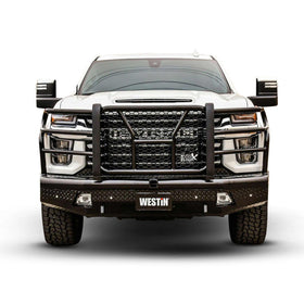 Westin 20-21 Chevrolet 2500/3500 HDX Bandit Front Bumper - Black - 0