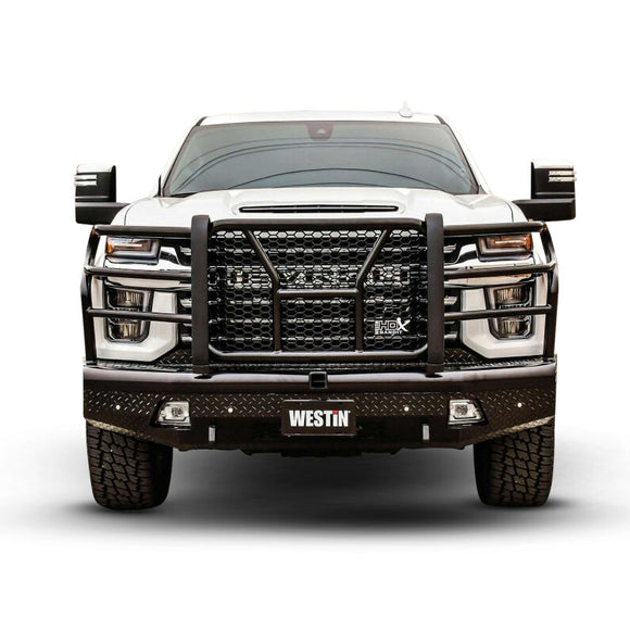 Westin 20-21 Chevrolet 2500/3500 HDX Bandit Front Bumper - Black