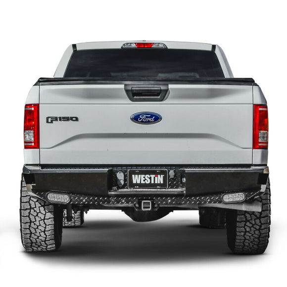 Westin 15-20 Ford F-150 HDX Bandit Rear Bumper - Black