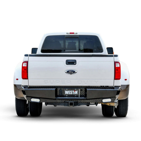 Westin 11-16 Ford F-250/350 HDX Bandit Rear Bumper - Black