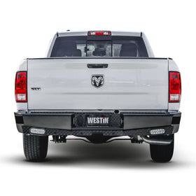 Westin 09-18 Ram 1500 HDX Bandit Rear Bumper - Black - 0