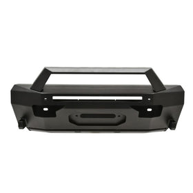 Westin 14-20 Toyota 4Runner Pro-Series Front Bumper w/Angular Bull Bar - Textured Black - 0