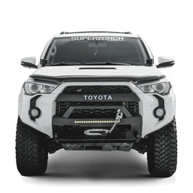 Westin 14-20 Toyota 4Runner Pro-Series Front Bumper w/Angular Bull Bar - Textured Black