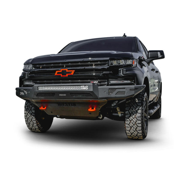 Westin 19-21 Chevrolet Silverado 1500 Pro-Mod Front Bumper - Tex. Blk