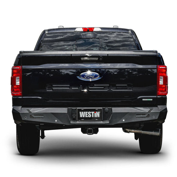 Westin 15-20 Ford F-150 Pro-Series Rear Bumper - Textured Black