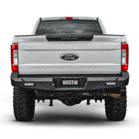 Westin 17-20 Ford F-250/350 Pro-Series Rear Bumper - Textured Black - 0