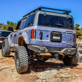 Westin 21-23 Ford Bronco (Excl. Bronco Sport) Pro-Series Rear Bumper - Textured Black - 0