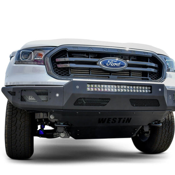 Westin 19-22 Ford Ranger Outlaw/Pro-Mod Skid Plate - Tex. Blk