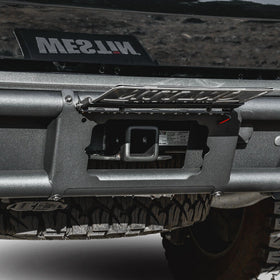 Westin 17-20 Ford F-150 Raptor Outlaw Rear Bumper - Tex. Blk - 0