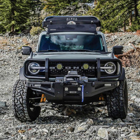 Westin 21-23 Ford Bronco (Excl. Bronco Sport) w/ XTS Front Bumper Brush Guard - Textured Black - 0