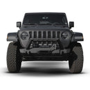 Westin 18-19 Jeep Wrangler JL Stubby Front Bumper - Textured Black-2