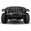 Westin 18-19 Jeep Wrangler JL Front Bumper Skid Plate - Textured Black-2