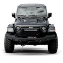 Westin 18-20 Jeep Wrangler JL WJ2 Full Width Front Bumper - Textured Black-2