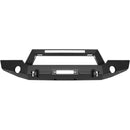 Westin 18-20 Jeep Wrangler WJ2 Full Width Front Bumper w/LED Light Bar Mount Textured Black-2