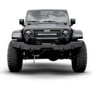 Westin 18-20 Jeep Wrangler WJ2 Full Width Front Bumper w/LED Light Bar Mount Textured Black-1