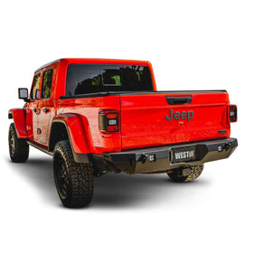 Westin 2020 Jeep Gladiator WJ2 Rear Bumper - Textured Black - 0