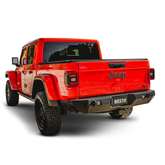 Westin 2020 Jeep Gladiator WJ2 Rear Bumper - Textured Black
