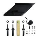 Westin 07-18 Jeep Wrangler JK WJ2 Off-Road Jack Mount - Textured Black-2