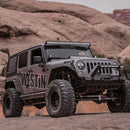 Westin/Snyper 07-17 Jeep Wrangler Tube Fenders - Rear - Textured Black-2