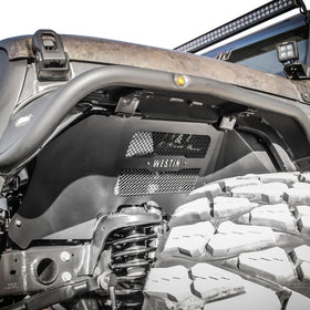 Westin 18-20 Jeep Wrangler JL Inner Fenders - Front - Textured Black
