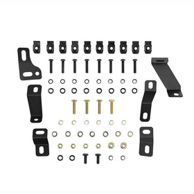Westin 18-20 Jeep Wrangler JK Inner Fenders - Rear - Textured Black - 0