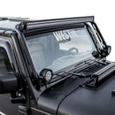 Westin/Snyper 07-17 Jeep Wrangler Snyper Overhead Light Hoop - Textured Black-2