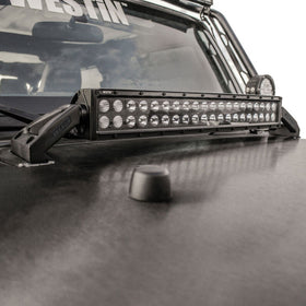 Westin/Snyper 07-17 Jeep Wrangler Snyper LED Hood Mount - Textured Black - 0