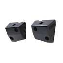 Westin/Snyper 07-17 Jeep Wrangler Snyper Lower Pillar Mounts - Textured Black-1