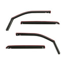 Westin 19-22 Ram 1500 Crew Cab(Excl. 19-22 Ram 1500 Classic) In Channel Wind Deflector 4pc - Smoke-1