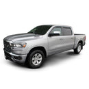 Westin 19-22 Ram 1500 Crew Cab(Excl. 19-22 Ram 1500 Classic) In Channel Wind Deflector 4pc - Smoke-2