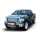 Westin 2009-2014 Ford F-150 SuperCrew Wade In-Channel Wind Deflector 4pc - Smoke-2