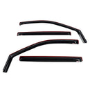 Westin 19-21 Chevy Silverado Crew Cab Pickup In-Channel Wind Deflector 4pc - Smoke-1