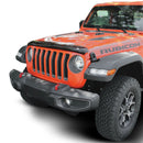 Westin 2018 Jeep Wrangler JL Wade Platinum Bug Shield - Smoke-2