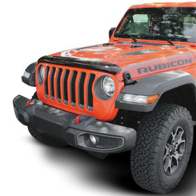 Westin 2018 Jeep Wrangler JL Wade Platinum Bug Shield - Smoke - 0