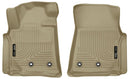 Husky Liners 13-16 Lexus LX570 / 13-16 Toyota Land Cruiser WeatherBeater Front Tan Floor Liners-1
