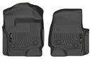 Husky Liners 17 Ford F-250 Super Duty SuperCab WeatherBeater Black Floor Liners-1