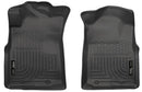 Husky Liners 05-15 Toyota Tacoma Crew/Extended/Standard Cab WeatherBeater Front Black Floor Liners-1