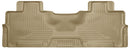 Husky Liners 2015 Ford Expedition/Lincoln Navigator WeatherBeater 2nd Row Tan Floor Liner-1
