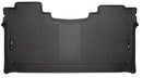 Husky Liners 2019 Ram 1500 Crew Cab WeatherBeater Black Second Row Floor Liners-1