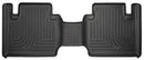 Husky Liners 12-15 Toyota Tacoma Extended Cab WeatherBeater Second Row Black Floor Liners-1