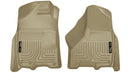 Husky Liners 09-10 Dodge Ram 1500/2500/3500 WeatherBeater Front Row Tan Floor Liners-1
