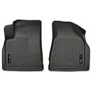 Husky Liners 09-14 Chevy Traverse/07-14 GMC Acadia Weatherbeater Black Front Floor Liners-1