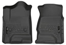 Husky Liners 14 Chevrolet Silverado 1500/GMC Sierra 1500 WeatherBeater Black Front Floor Liners-1