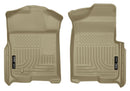 Husky Liners 09-12 Ford F-150 Regular/Super/Super Crew Cab WeatherBeater Tan Floor Liners-1