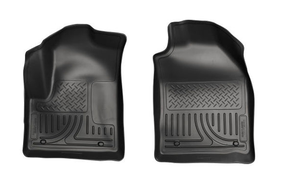 Husky Liners 10-12 Ford Transit Connect (Van/Wagon) WeatherBeater Black Floor Liners