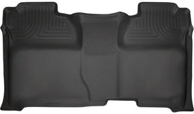 Husky Liners 14 Chevrolet Silverado 1500/GMC Sierra 1500 WeatherBeater Black 2nd Seat Floor Liners