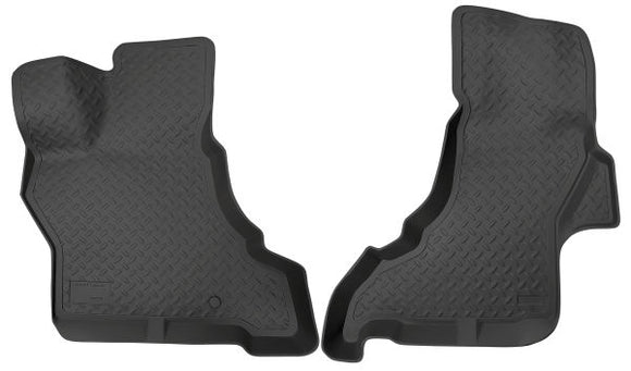 Husky Liners 97-12 Chevrolet Econoline Full Size Classic Style Black Floor Liners
